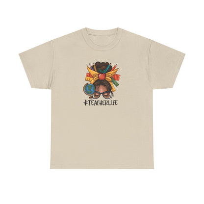 Teacher Life Shirt | Messy Bun Teacher T-Shirt