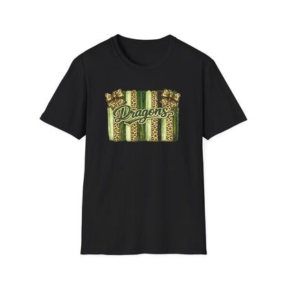School Spirit Collection - Leopard Stripe T-Shirt