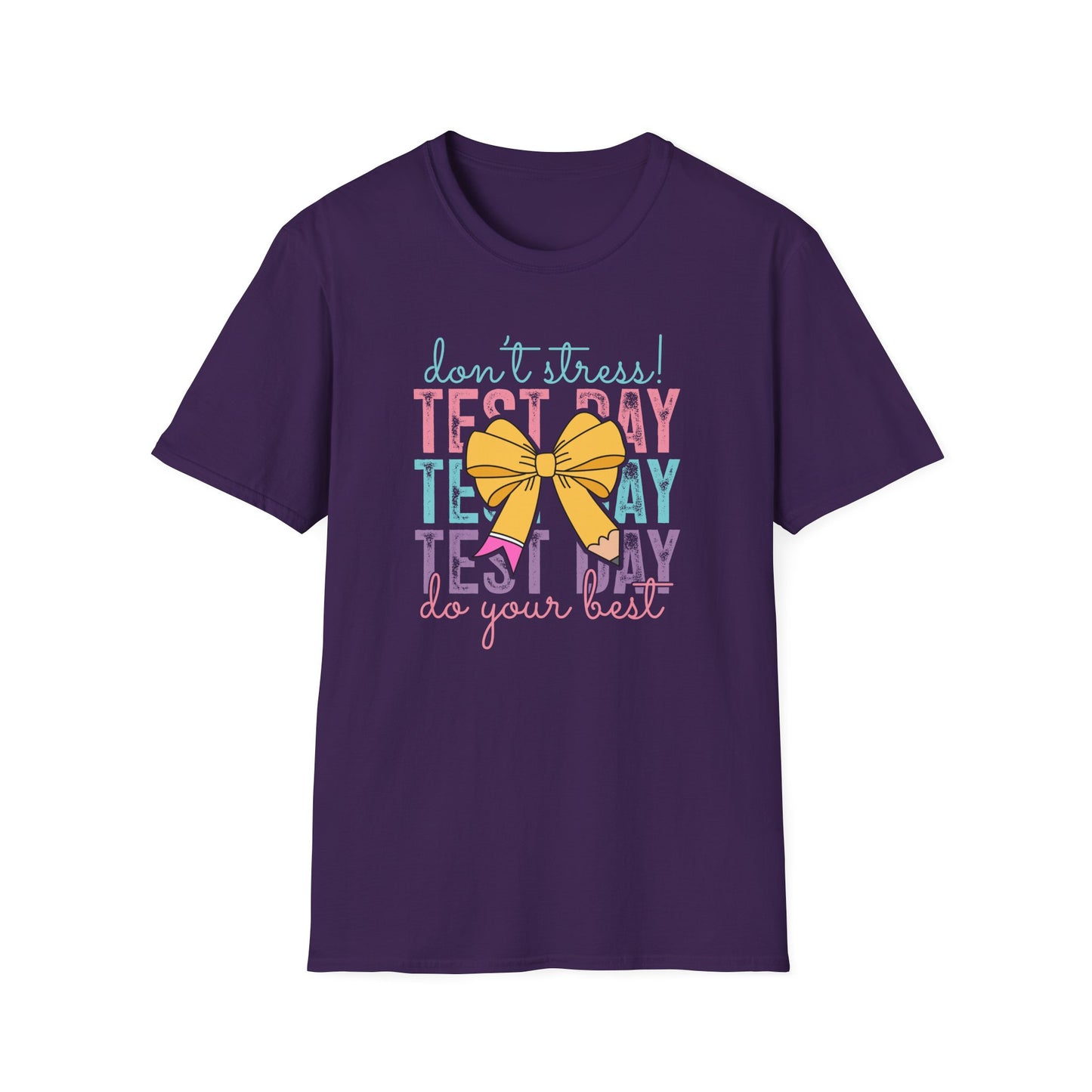 Motivational Testing Shirt – Cute Teacher Tee for State Exams | Encouragement Test Day Outfit - Test Day