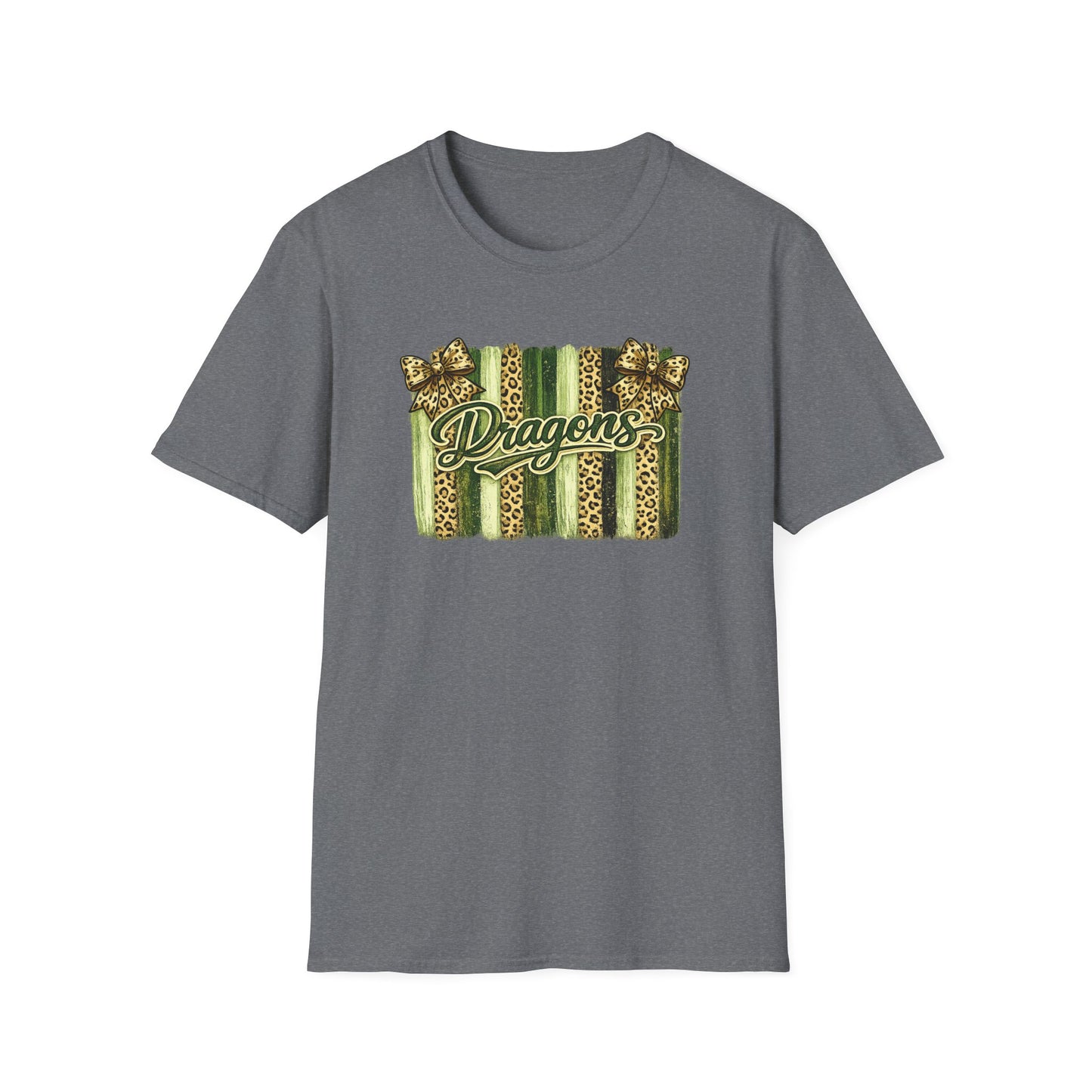 School Spirit Collection - Leopard Stripe T-Shirt