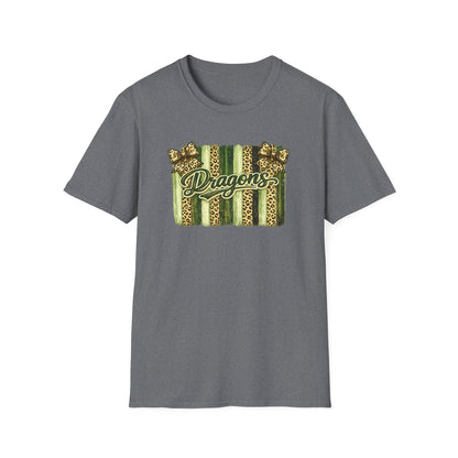School Spirit Collection - Leopard Stripe T-Shirt