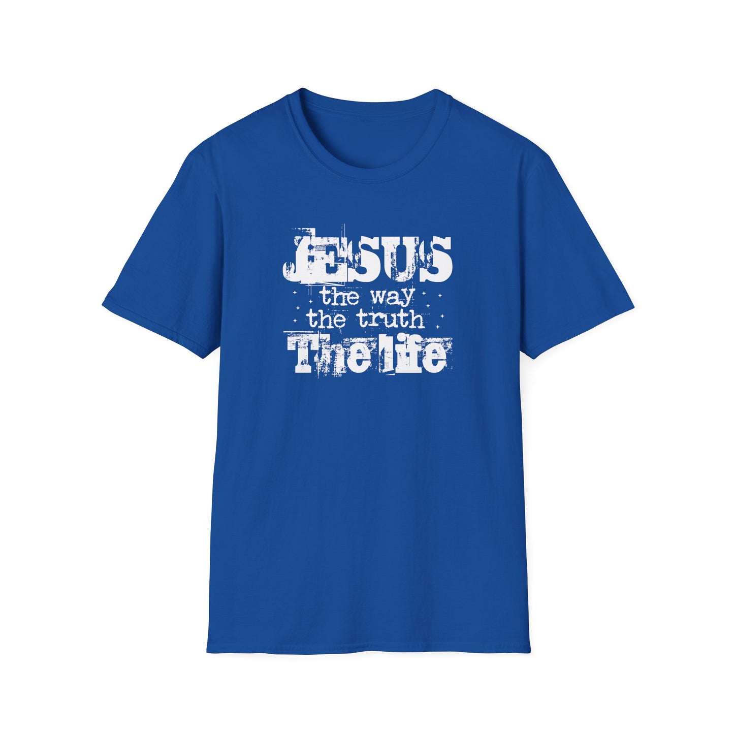 "Jesus. The Way. The Truth. The Life." – Statement Tee