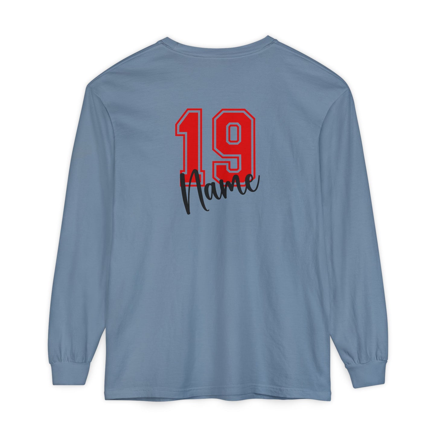 Personalized Baseball Mama Shirt – Custom Player Name & Number Back – Varsity Sports Mom Tee – Game Day Shirt