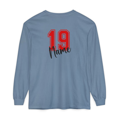Personalized Baseball Mama Shirt – Custom Player Name & Number Back
