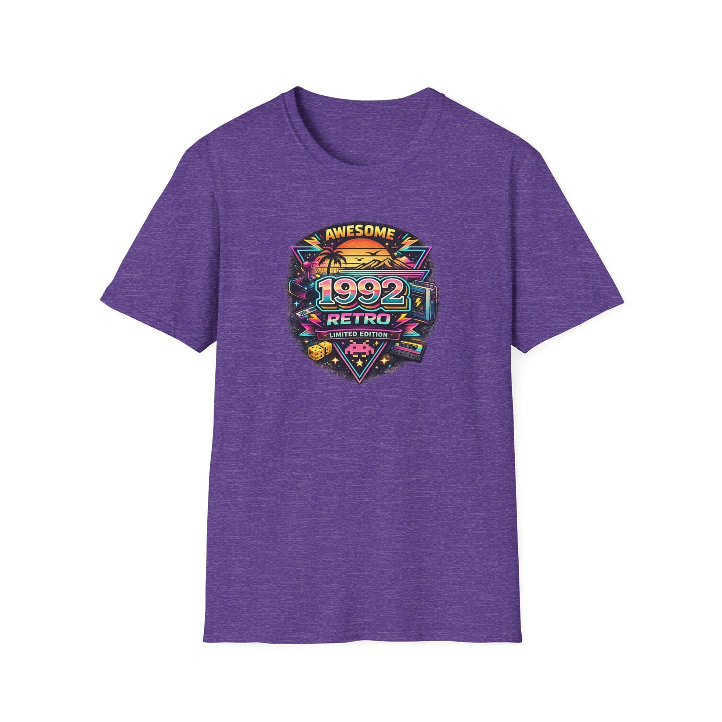 Vintage 1992 Retro Shirt – 90s Nostalgia Graphic Tee | Retro Gamer Aesthetic T-Shirt