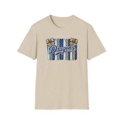 School Spirit Collection - Leopard Stripe T-Shirt