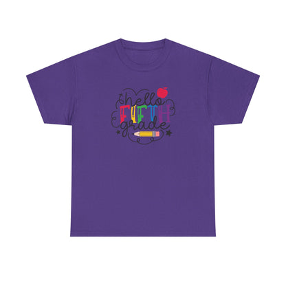 Hello Fifth Grade Shirt -  Playful & Fun 🍎