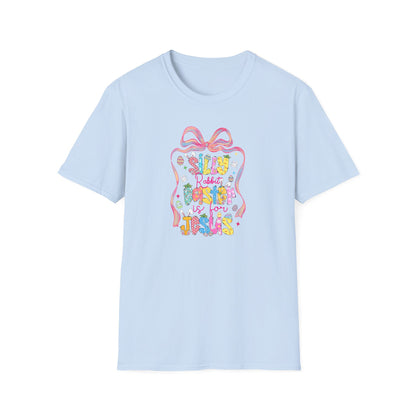 Silly Rabbit Easter Shirt, He Is Risen Christian Easter Tee, Religious Easter T-Shirt, Faith Based Spring Shirt, Cute Church Easter Outfit