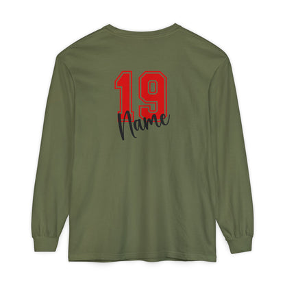Personalized Baseball Mama Shirt – Custom Player Name & Number Back