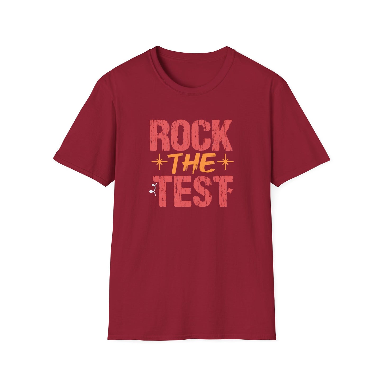 Rock the Test T-Shirt — Teacher State Testing Tee - Motivational Exam Prep Tee for Students