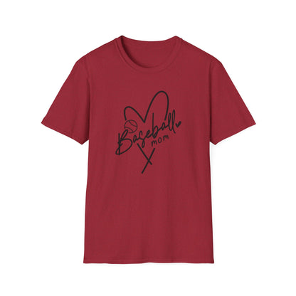 Game Day Baseball Mom Shirt – Trendy Sports Mom Game Day Apparel, Baseball Season Fan Shirt