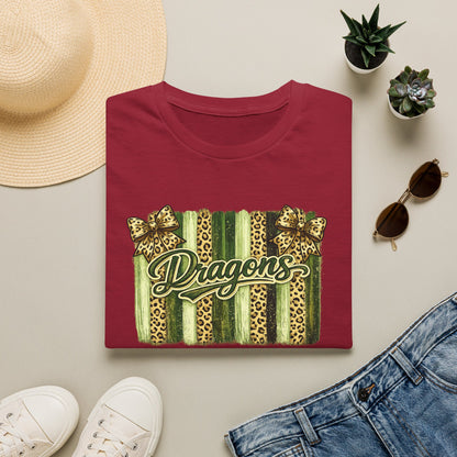 School Spirit Collection - Leopard Stripe T-Shirt