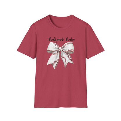 Baseball Babe Bow Graphic – Cute Baseball Stitch Bow Design