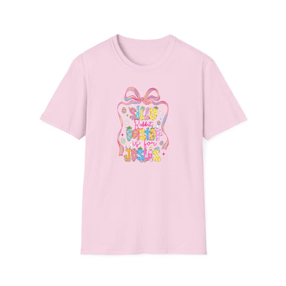Silly Rabbit Easter Shirt, He Is Risen Christian Easter Tee, Religious Easter T-Shirt, Faith Based Spring Shirt, Cute Church Easter Outfit