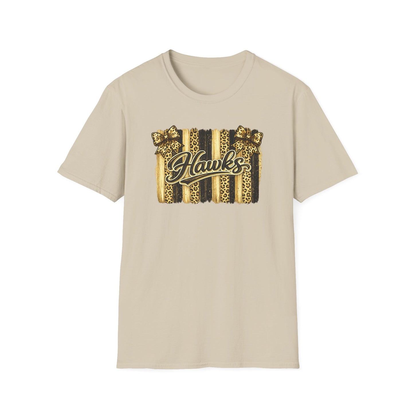 School Spirit Collection - Leopard Stripe T-Shirt