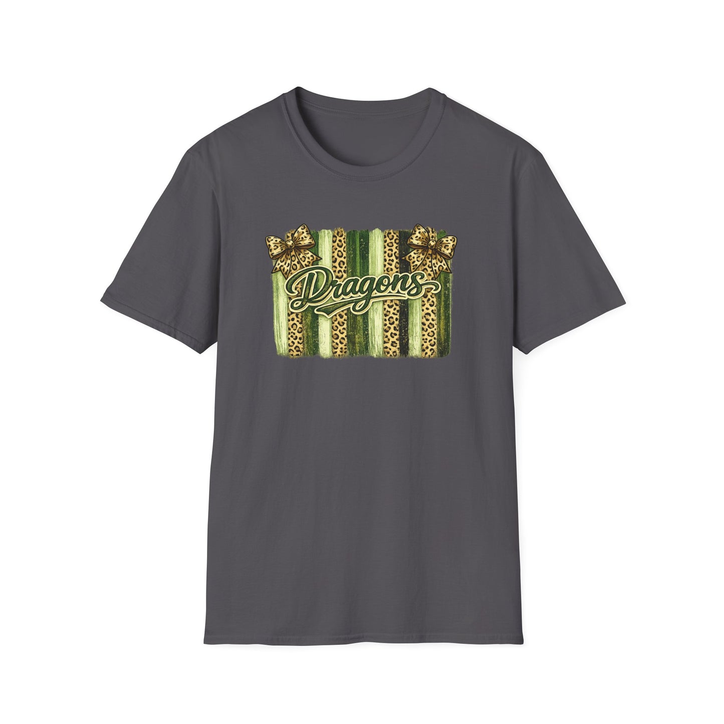 School Spirit Collection - Leopard Stripe T-Shirt