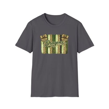School Spirit Collection - Leopard Stripe T-Shirt