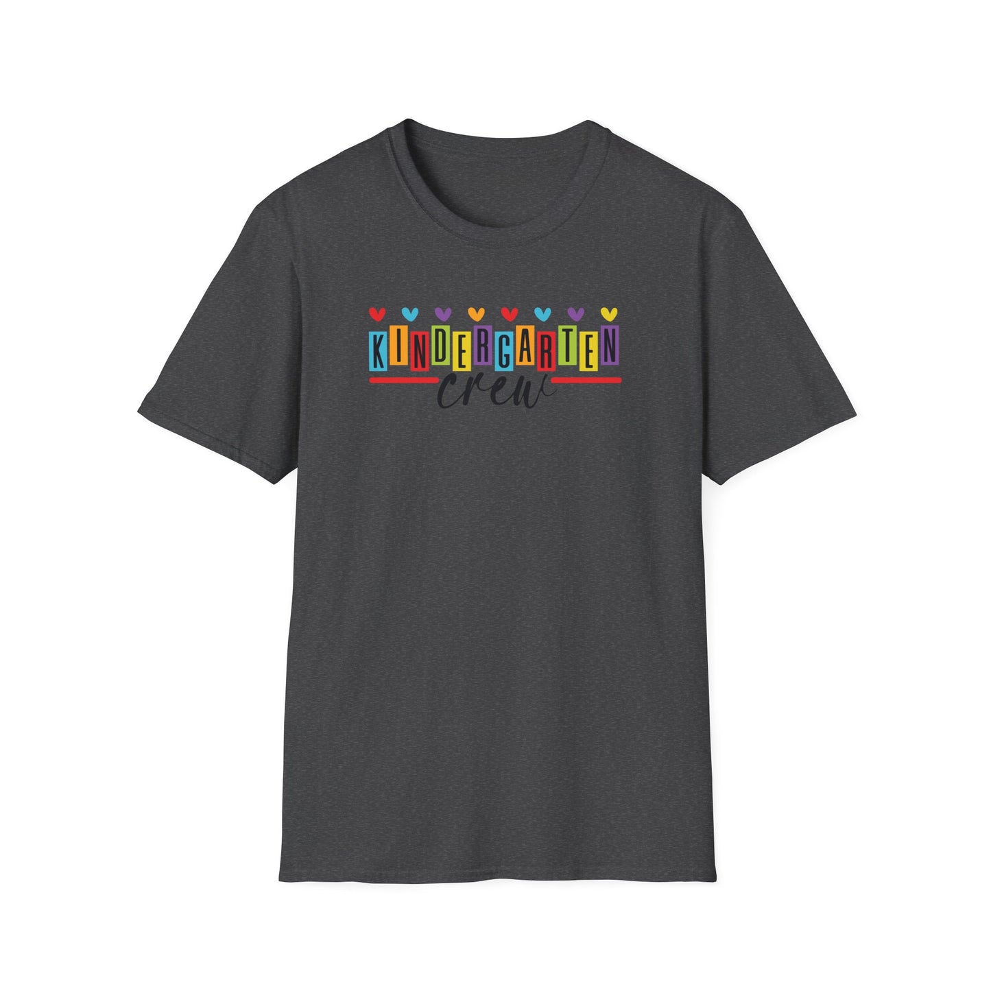 Kindergarten Crew Teacher Shirt | Back to School Teacher Tee