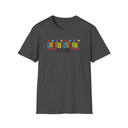 Kindergarten Crew Teacher Shirt | Back to School Teacher Tee