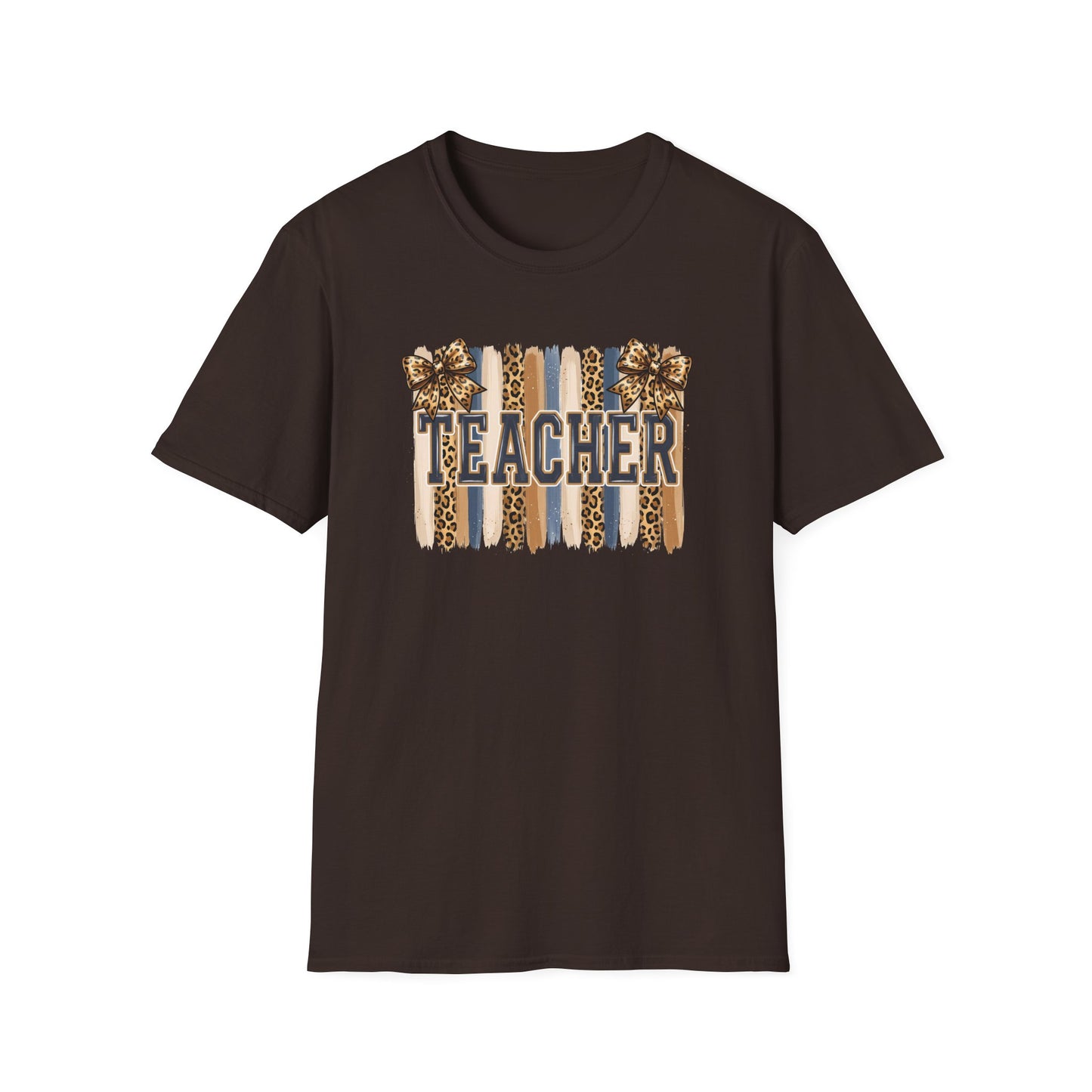 School Spirit Collection - Leopard Stripe T-Shirt