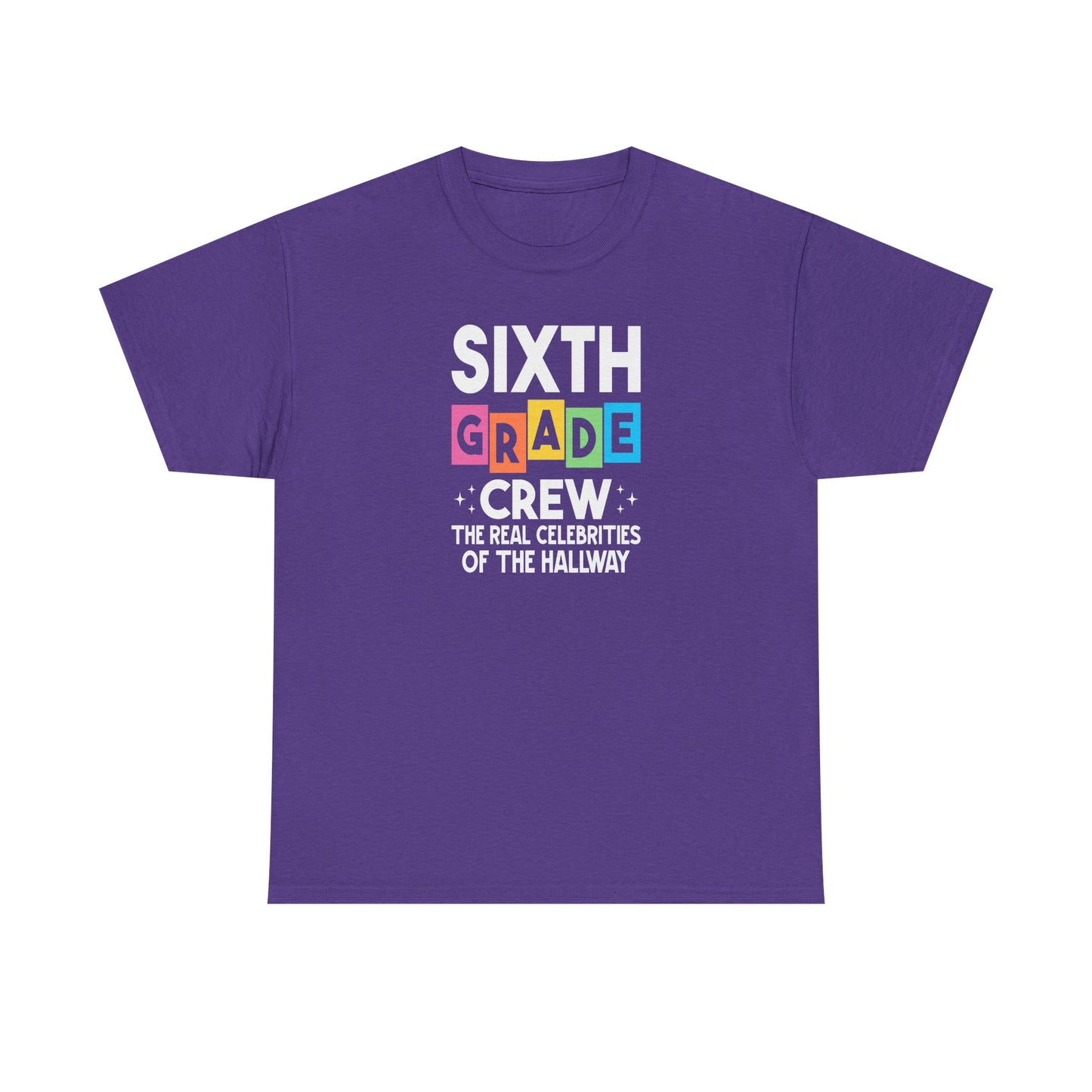 Sixth Grade Grew Teacher T-Shirt - Cute Back-to-School Tee -  Teacher Team Tee