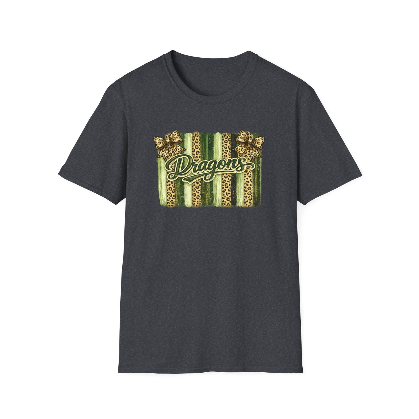 School Spirit Collection - Leopard Stripe T-Shirt