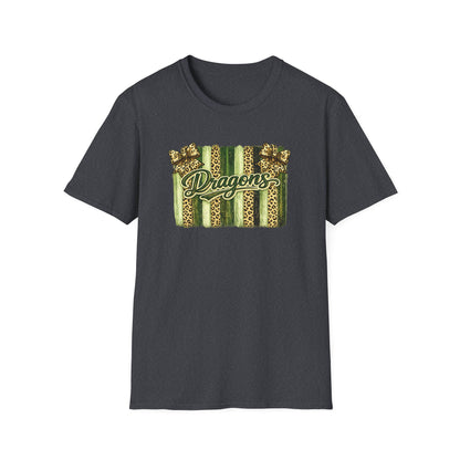 School Spirit Collection - Leopard Stripe T-Shirt