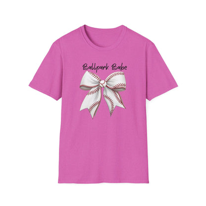 Baseball Babe Bow Graphic – Cute Baseball Stitch Bow Design