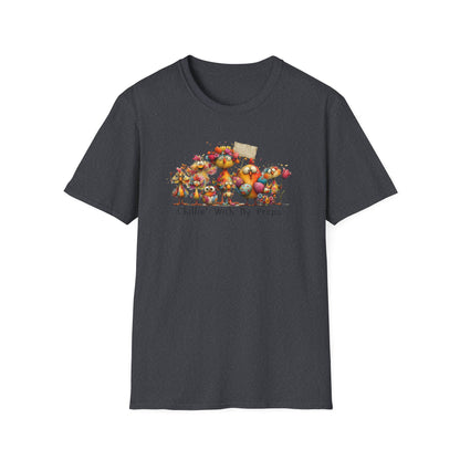 “Chillin’ With My Peeps Shirt – Cute Easter Chick Graphic Tee, Funny Spring Pastel T-Shirt, Trendy Bunny Season Outfit, Gift for Friends & Family