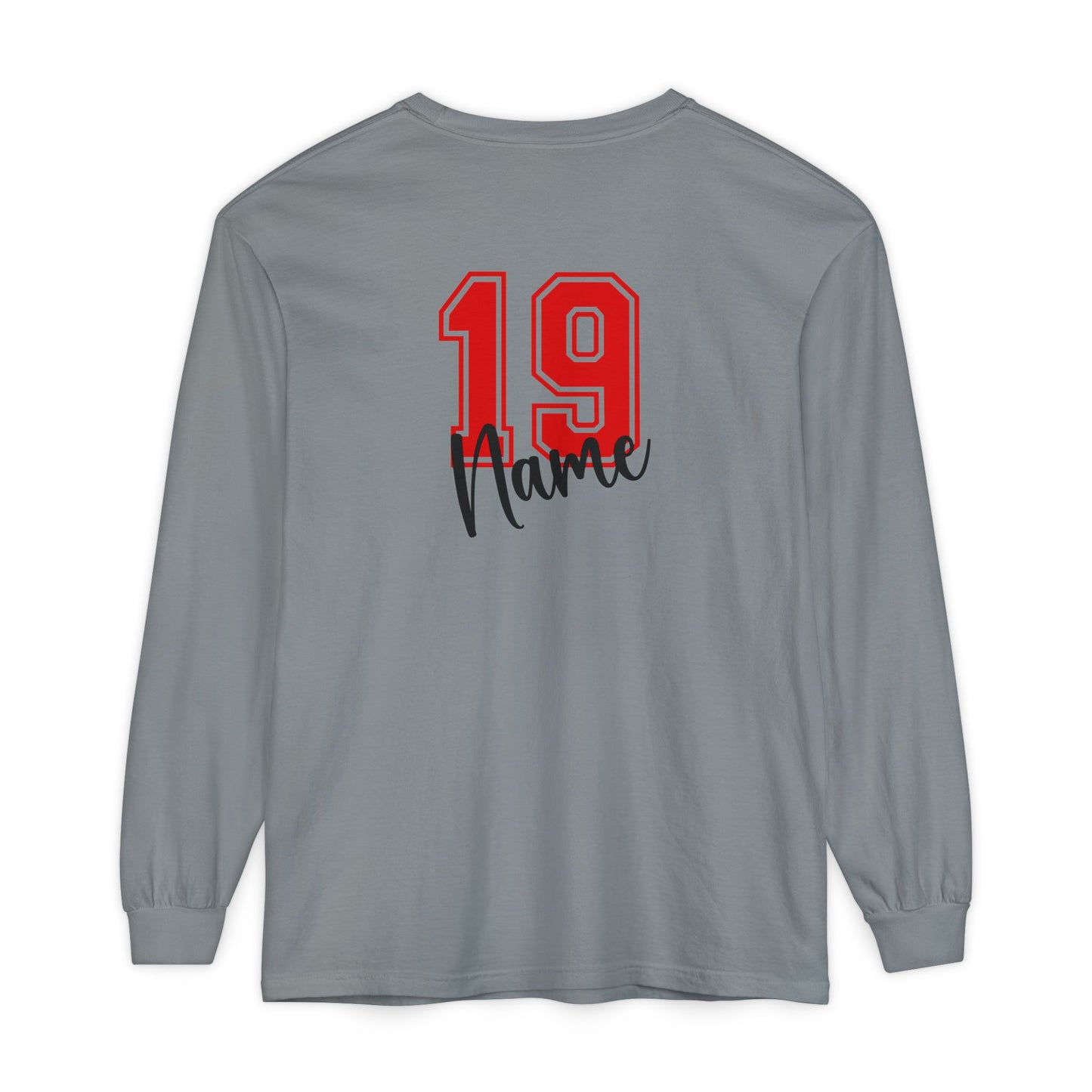 Personalized Baseball Mama Shirt – Custom Player Name & Number Back – Varsity Sports Mom Tee – Game Day Shirt