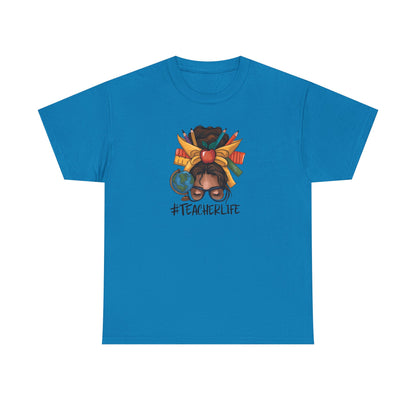 Teacher Life Shirt | Messy Bun Teacher T-Shirt