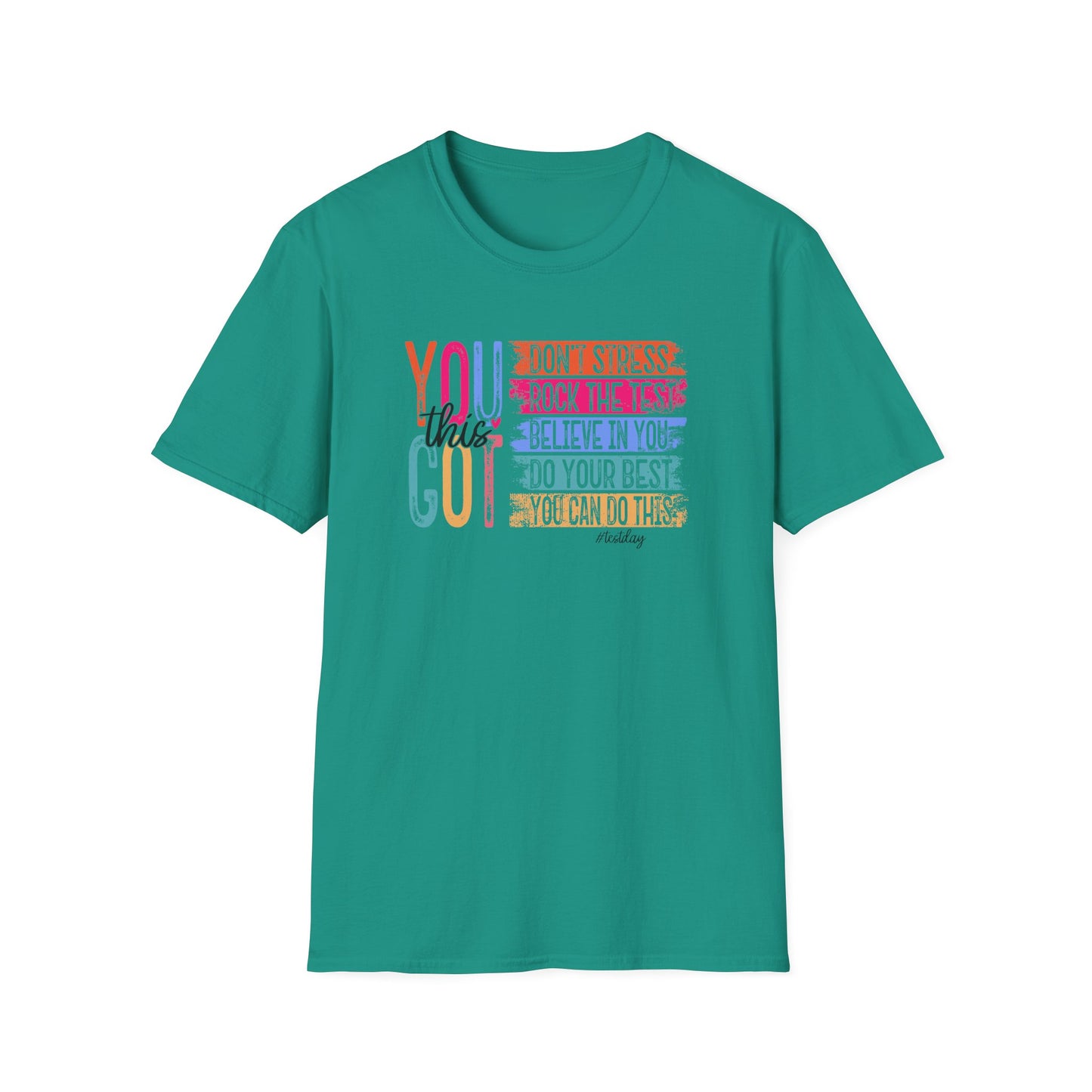 T-Shirt — "You Got This" Inspirational Motivational Graphic Tee - State Testing Tee