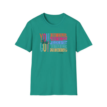 T-Shirt — "You Got This" Inspirational Motivational Graphic Tee - State Testing Tee
