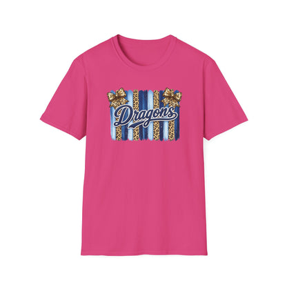 School Spirit Collection - Leopard Stripe T-Shirt