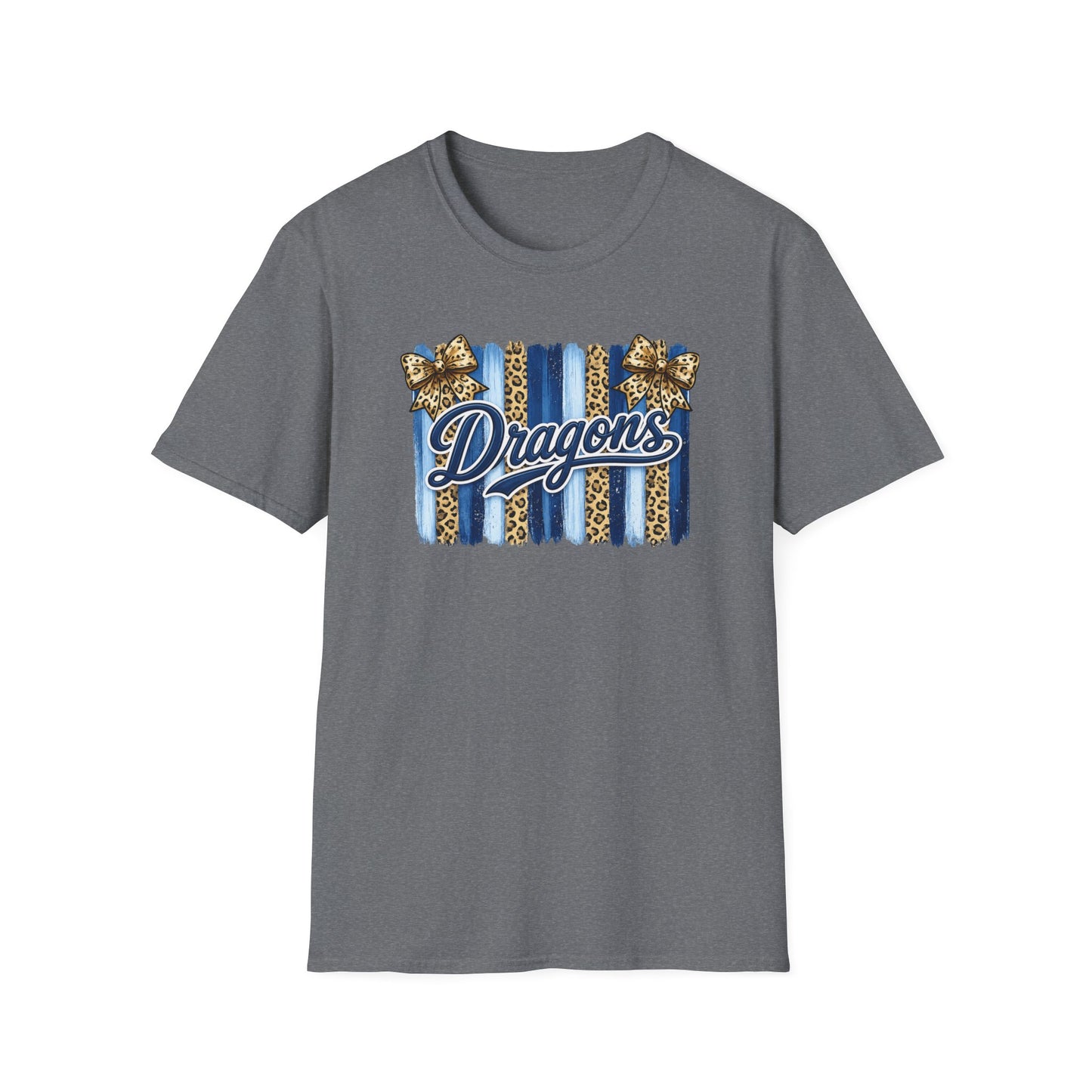 School Spirit Collection - Leopard Stripe T-Shirt