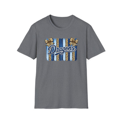 School Spirit Collection - Leopard Stripe T-Shirt