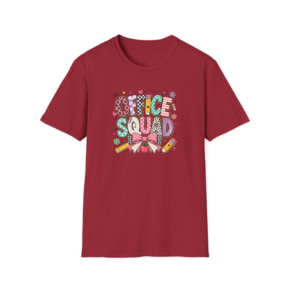 Office Squad T-Shirt — Cute Colorful Back-to-Work Graphic Tee