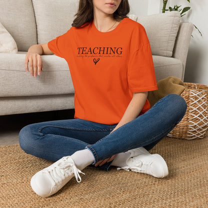 Teaching: The Profession That Creates All Others Shirt | Inspirational Teacher Graphic Tee | Teacher Appreciation Gift
