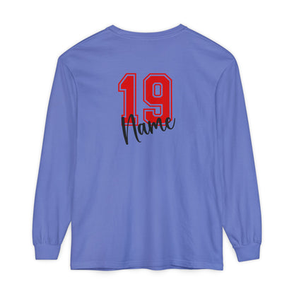 Personalized Baseball Mama Shirt – Custom Player Name & Number Back