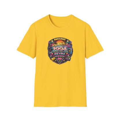 Vintage 1994 Retro Shirt – 90s Nostalgia Graphic Tee | Retro Gamer Aesthetic T-Shirt