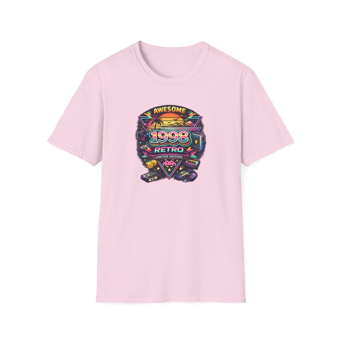 Vintage 1998 Retro Shirt – 90s Nostalgia Graphic Tee | Retro Gamer Aesthetic T-Shirt