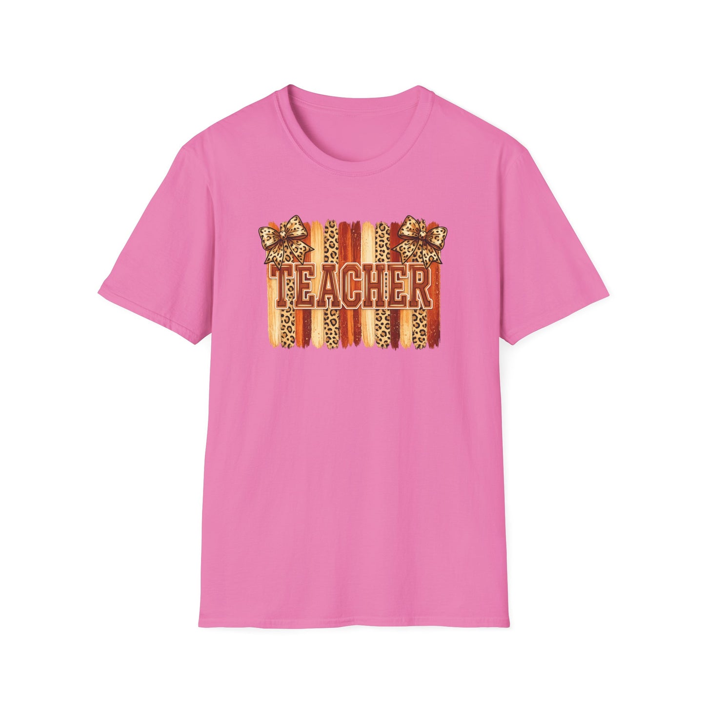 School Spirit Collection - Leopard Stripe T-Shirt