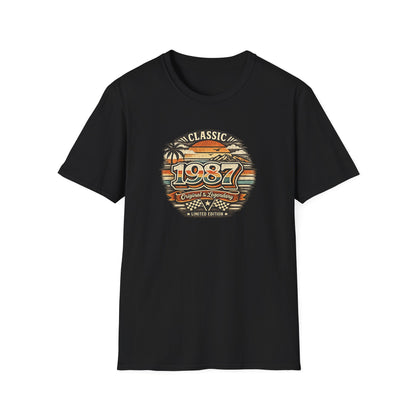 Vintage 1987 Classic Birthday Shirt – Retro Birth Year T-Shirt