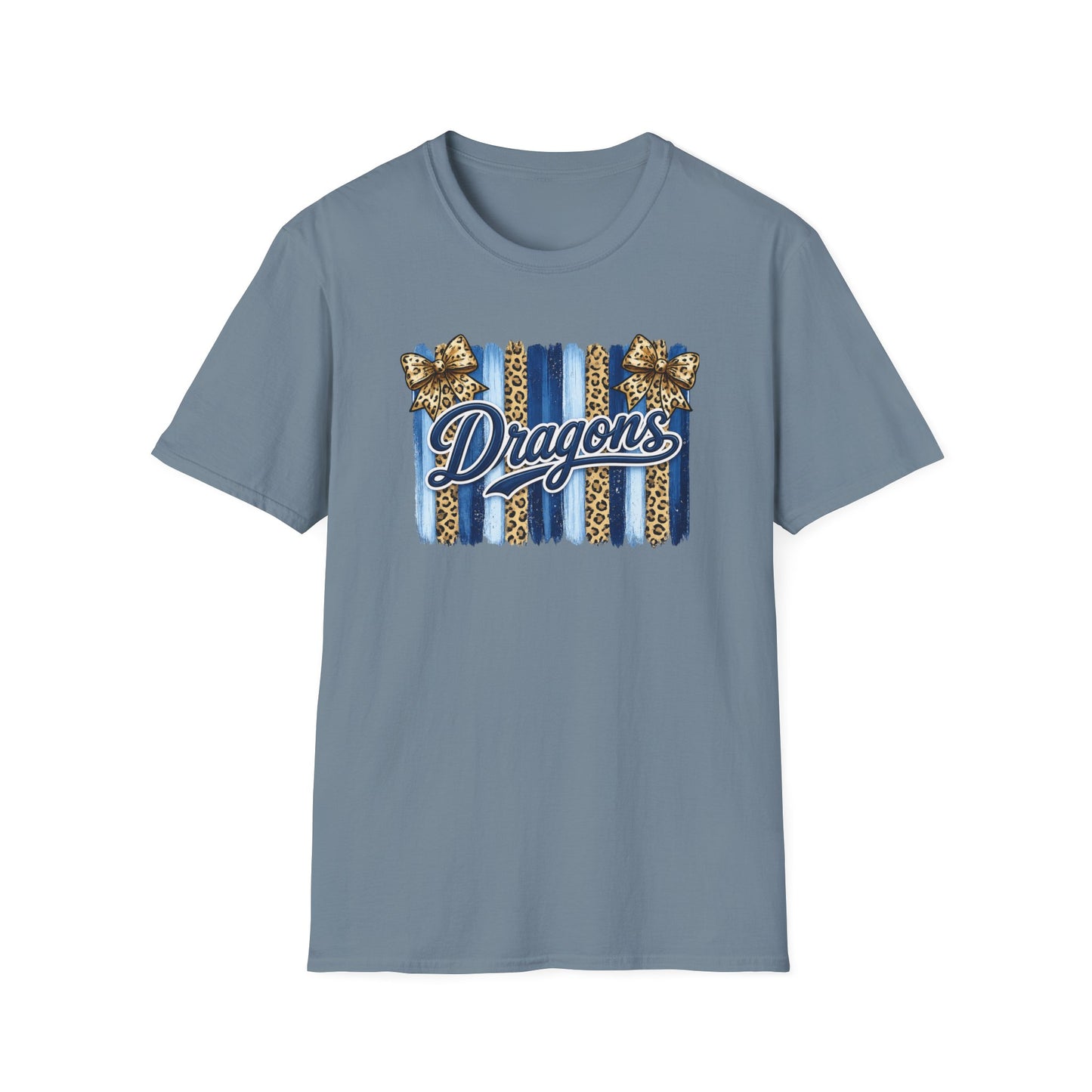 School Spirit Collection - Leopard Stripe T-Shirt