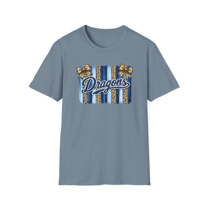 School Spirit Collection - Leopard Stripe T-Shirt