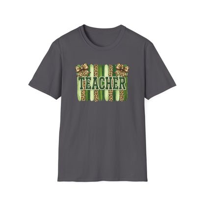 School Spirit Collection - Leopard Stripe T-Shirt