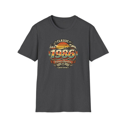 Vintage 1986 Classic Birthday Shirt – Retro Birth Year T-Shirt