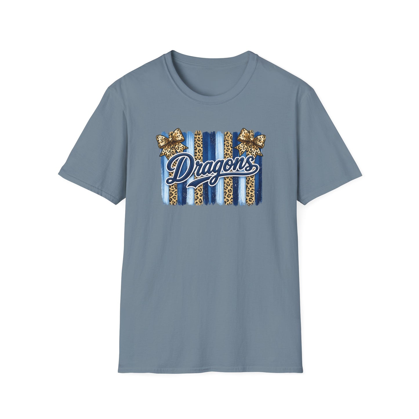 School Spirit Collection - Leopard Stripe T-Shirt