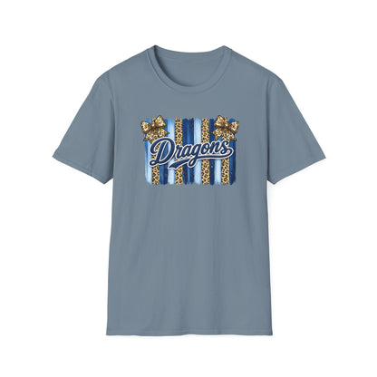 School Spirit Collection - Leopard Stripe T-Shirt