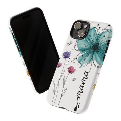Mama Floral Phone Case – Wildflower Design